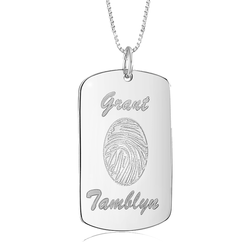 Sterling Silver Memory Tag SMT-018 | Life Expressions Ltd.